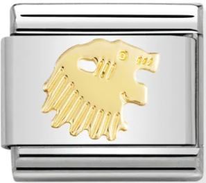 Zodiac - Leo Gold Charm