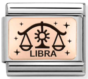 Zodiac - Rose Gold Libra Charm