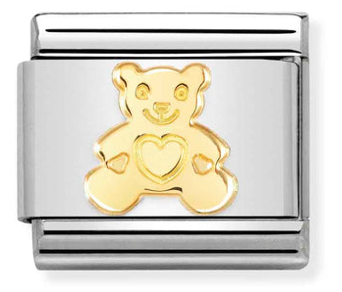 Baby - Teddy Bear Gold Charm