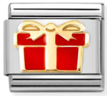 Ocassions - Gold Present Charm