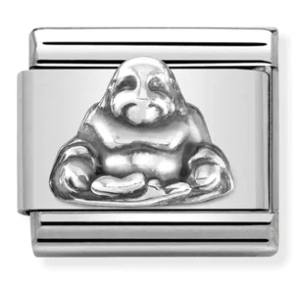 Religion - Buddha Silver Charm