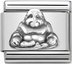 Religion - Buddha Silver Charm
