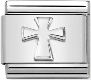 Religion - Cross Silver Charm