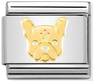 Animals - French Bulldog Gold Charm
