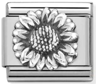 Nature - Sunflower Silver Charm