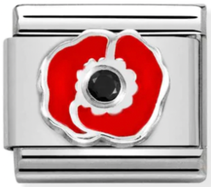 Nature - Poppy Silver Charm