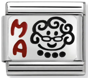 Family - Grandma Silver Charm