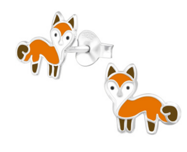 Kids Fox Stud Earrings