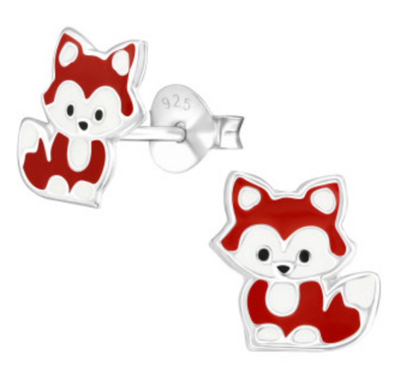 Kids Fox Stud Earring