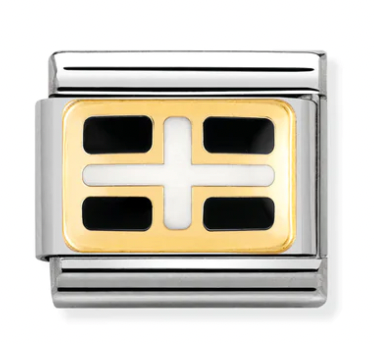 Europe Flag - Cornish Gold Charm