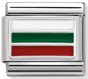 Europe Flag - Bulgaria Silver Charm