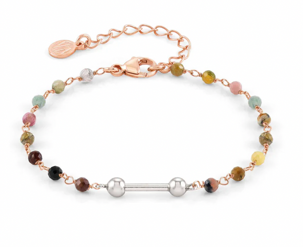 Seimia - Coloured Tourmaline Rosegold Bracelet