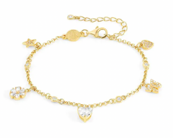 Sweetrock nature pendant YGP bracelet