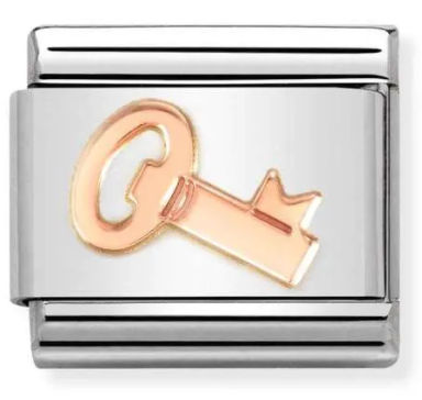 Symbols - Key Rosegold charm