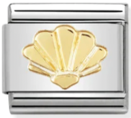 Nature - Shell Gold Charm