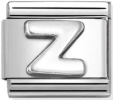 Silver - Letter Z Charm