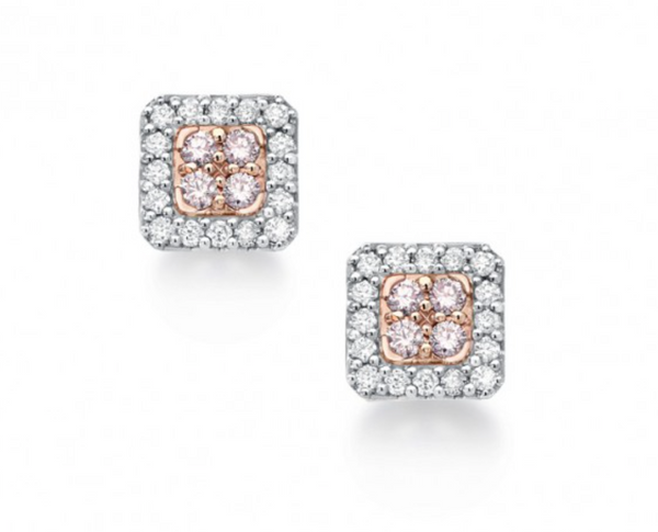 Blush Pink Diamond Tess Earrings
