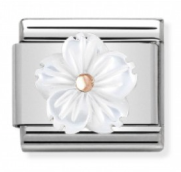 Mother of Pearl Bloom Charm