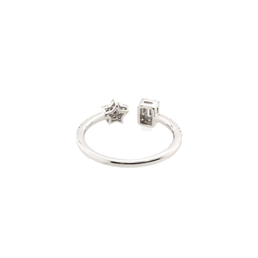 Stella Star Toi et Moi Diamond Ring