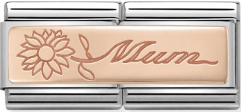 Nomination Mum Rosegold Charm