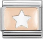Nomination 430101 09 Rosegold Star