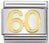 Nomination 030109/43 60th gold charm