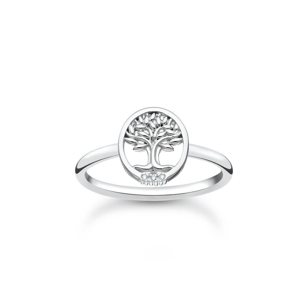 Tree of Love Silver Ring