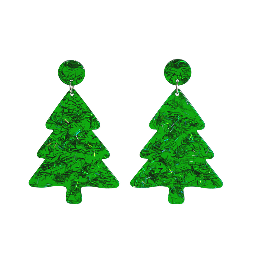 Christmas Tree Earrings