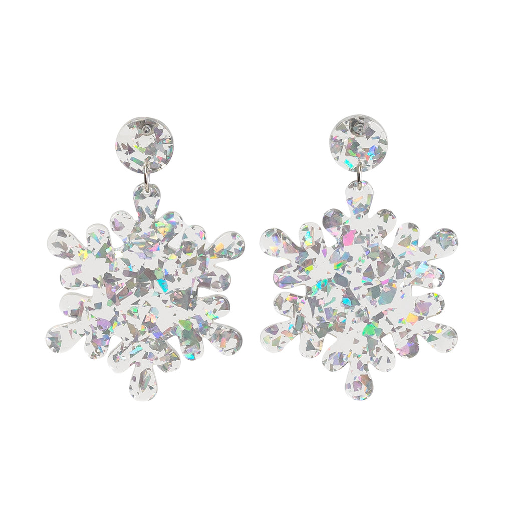 Christmas Snowflake Earrings