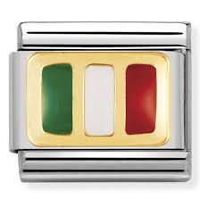 Nomination Italy Flag Charm