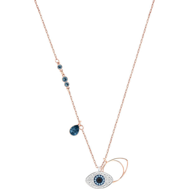 Duo Evil Eye Pendant