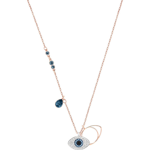 Duo Evil Eye Pendant