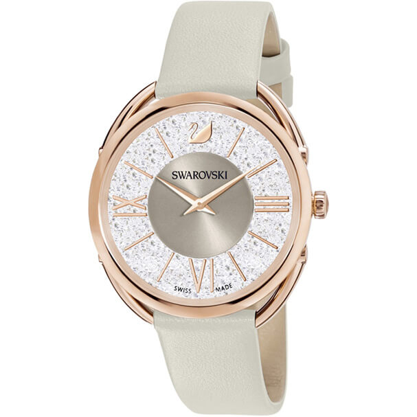 Swarovski 5452455 Crystalline Glam Rosegold Grey Watch