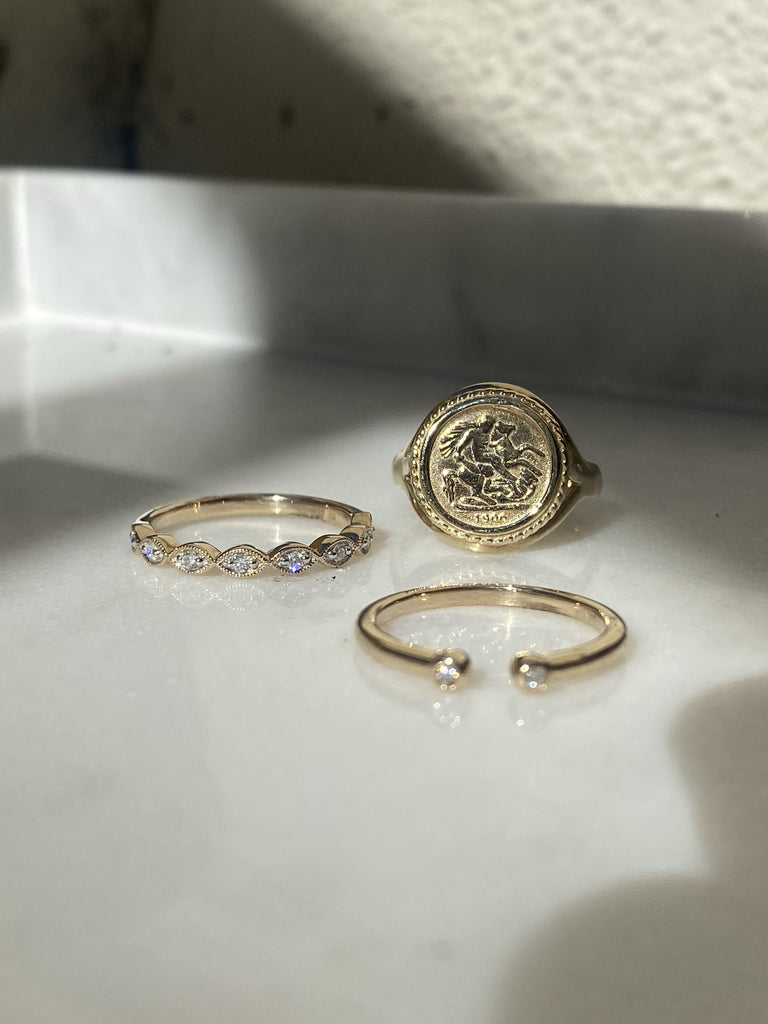Bailey Coin Ring