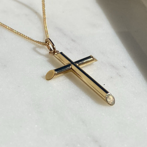 Fauci Cross Pendant