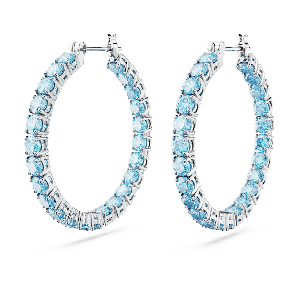 Flipkart.com - Buy badeja handmade fimo beads sky blue hoop earrings for  women and girls Crystal, Alloy Cuff Earring, Hoop Earring, Jhumki Earring  Online at Best Prices in India