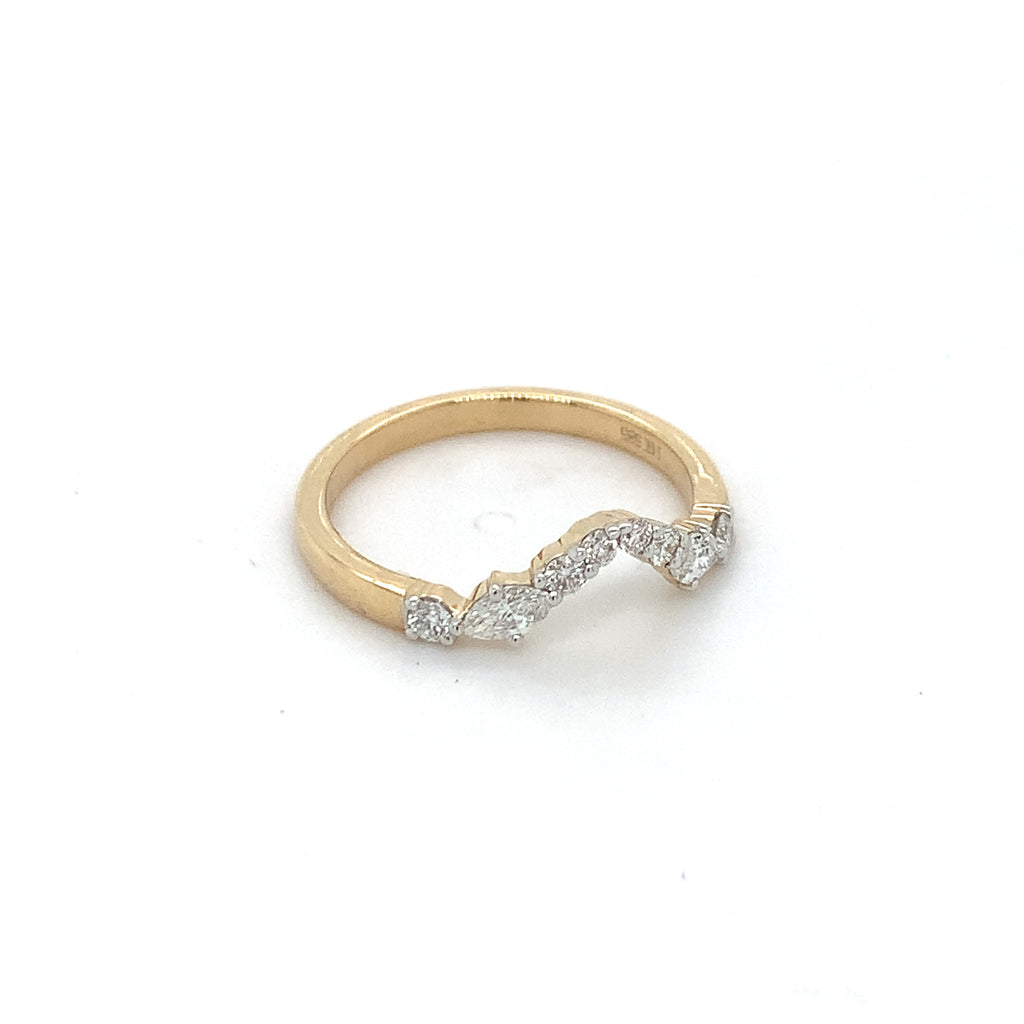 Yellow Gold Crown Ring