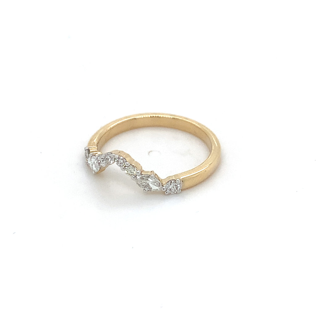 Yellow Gold Crown Ring