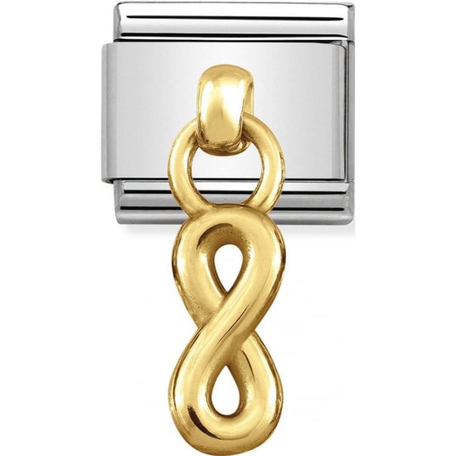 Nomination Gold Infinity Charm