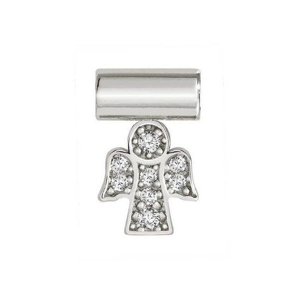 Seimia - Angel with CZ Silver Pendant