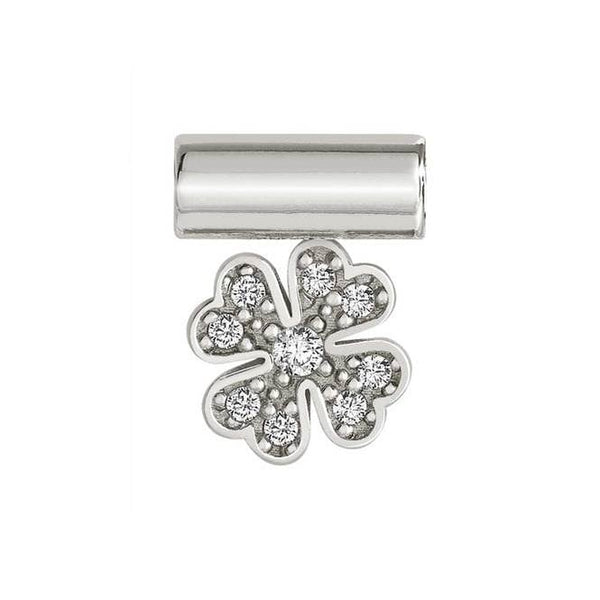 Seimia - Clover with CZ Silver Pendant