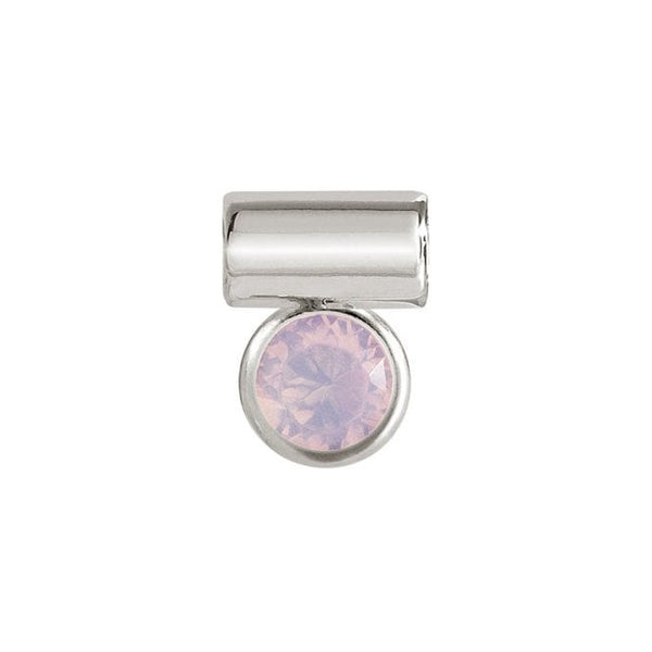 Seimia - Pink CZ Silver Pendant