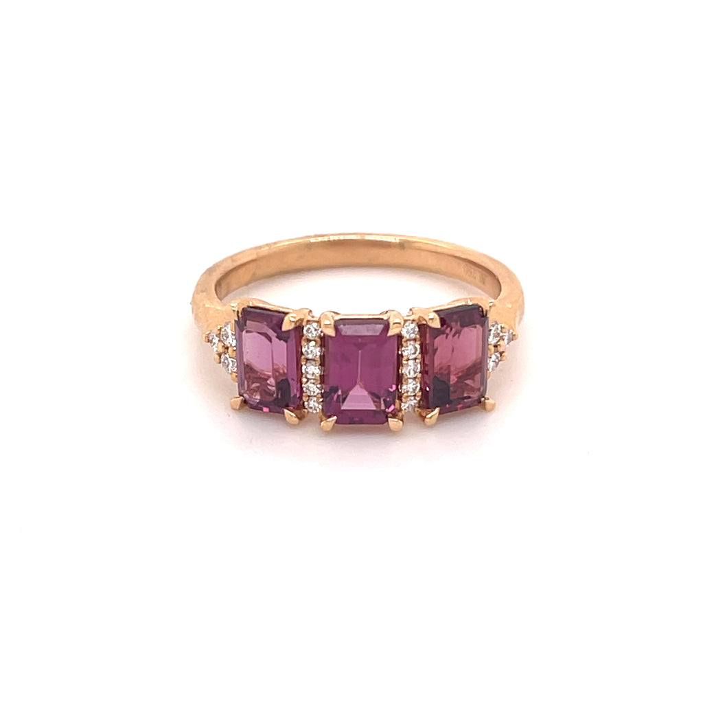 Giovanna Pink Tourmaline Ring