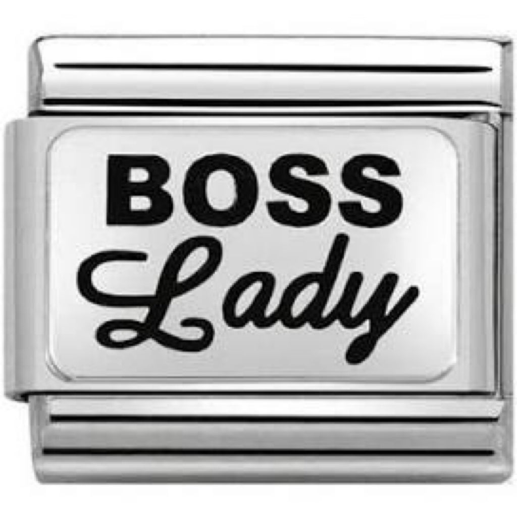 Family - Boss Lady Silver Charm