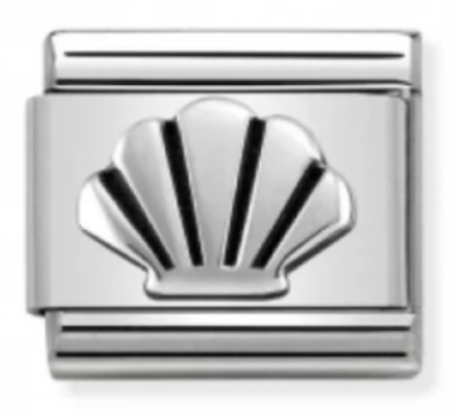 Nomination 330101/30 Seashell Silver Charm