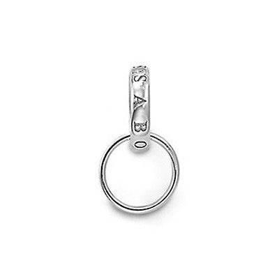Silver Carrier Pendant Charm - 2 Sizes