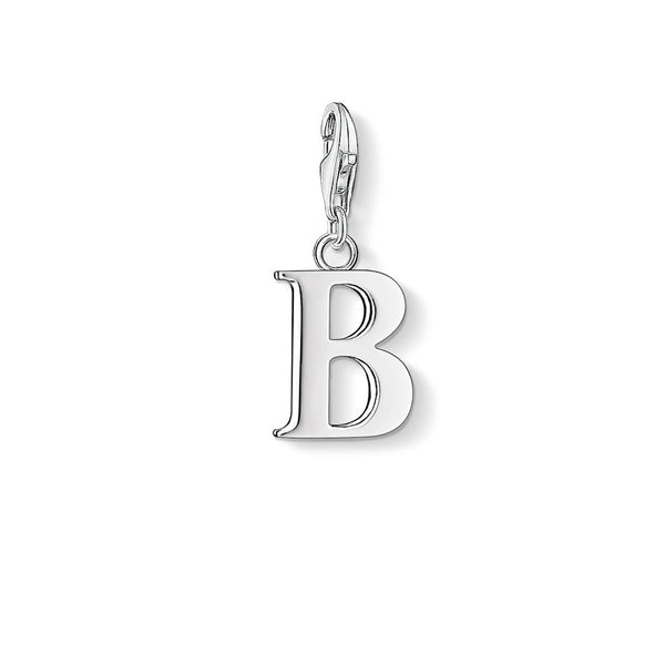 Silver Initial Charms